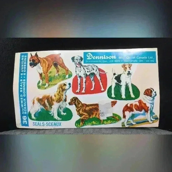 Vintage Dennison Seals & Hallmark  1979 Stickers - Picture 8 of 9
